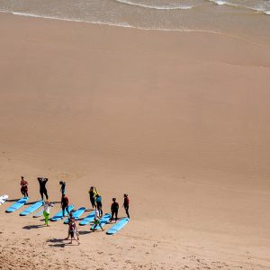 Group Surf Lesson Pierre de Lisse