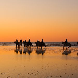 Horseback riding in Saly