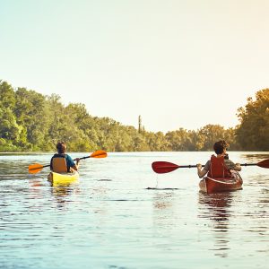 Kayak and paddleboarding in Toubab Dialaw