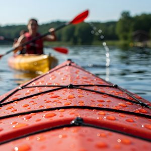 Kayak and paddleboarding in La Somone