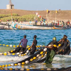 Sport or traditional fishing in Saly