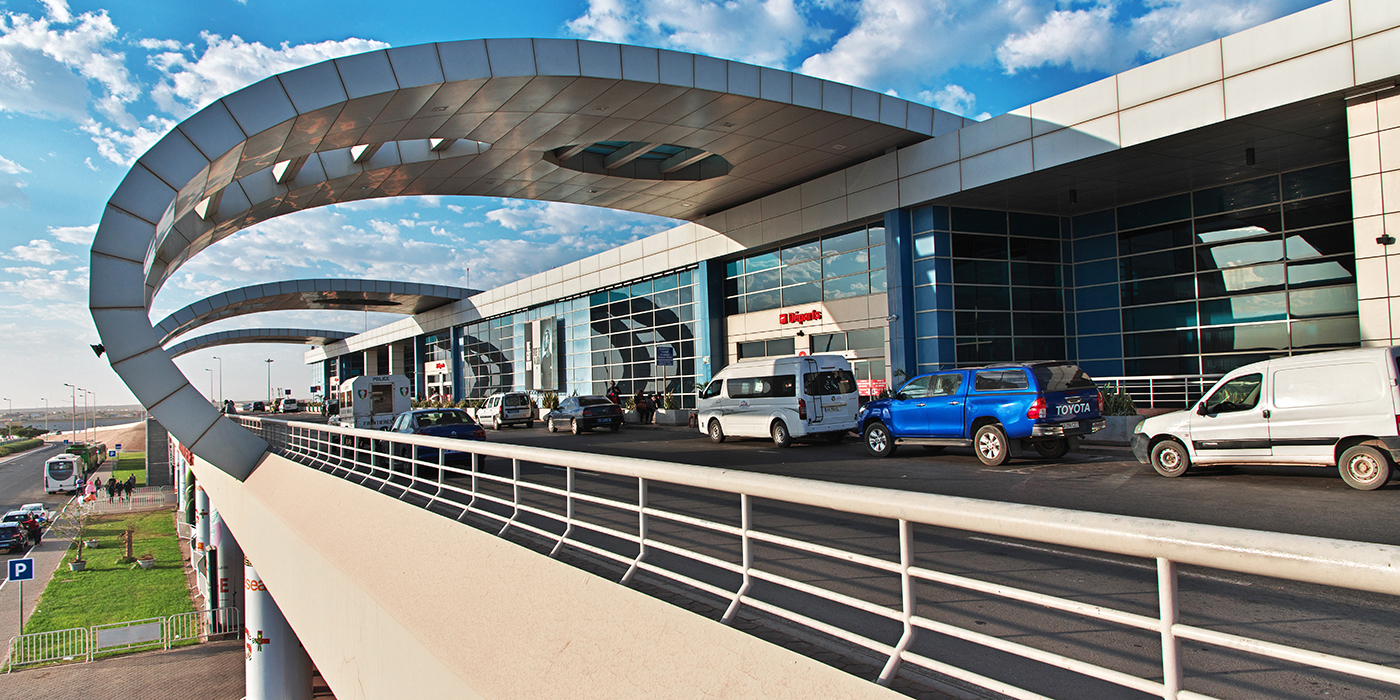 Dakar, Senegal - 27 Dec 2021: Dakar Airport in Senegal