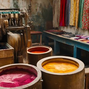Toubab Dialaw dyeing workshop