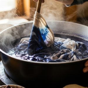 Saly dyeing workshop