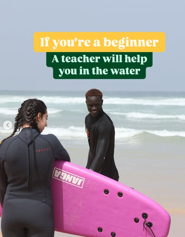 Cours de surf